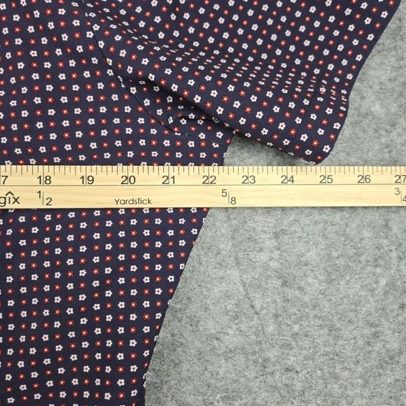 Mizzen + Main Performance Shirt Leeward Short Sleeve Mens Large Trim Fit Floral - Picture 5 of 9